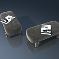 Sofa combination 3d model