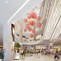 Guiyang Middle Hall, Modern Shopping Mall 3d model