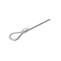 Steel Wire Rope Rigging Equipment With Loop End And Durable Construction