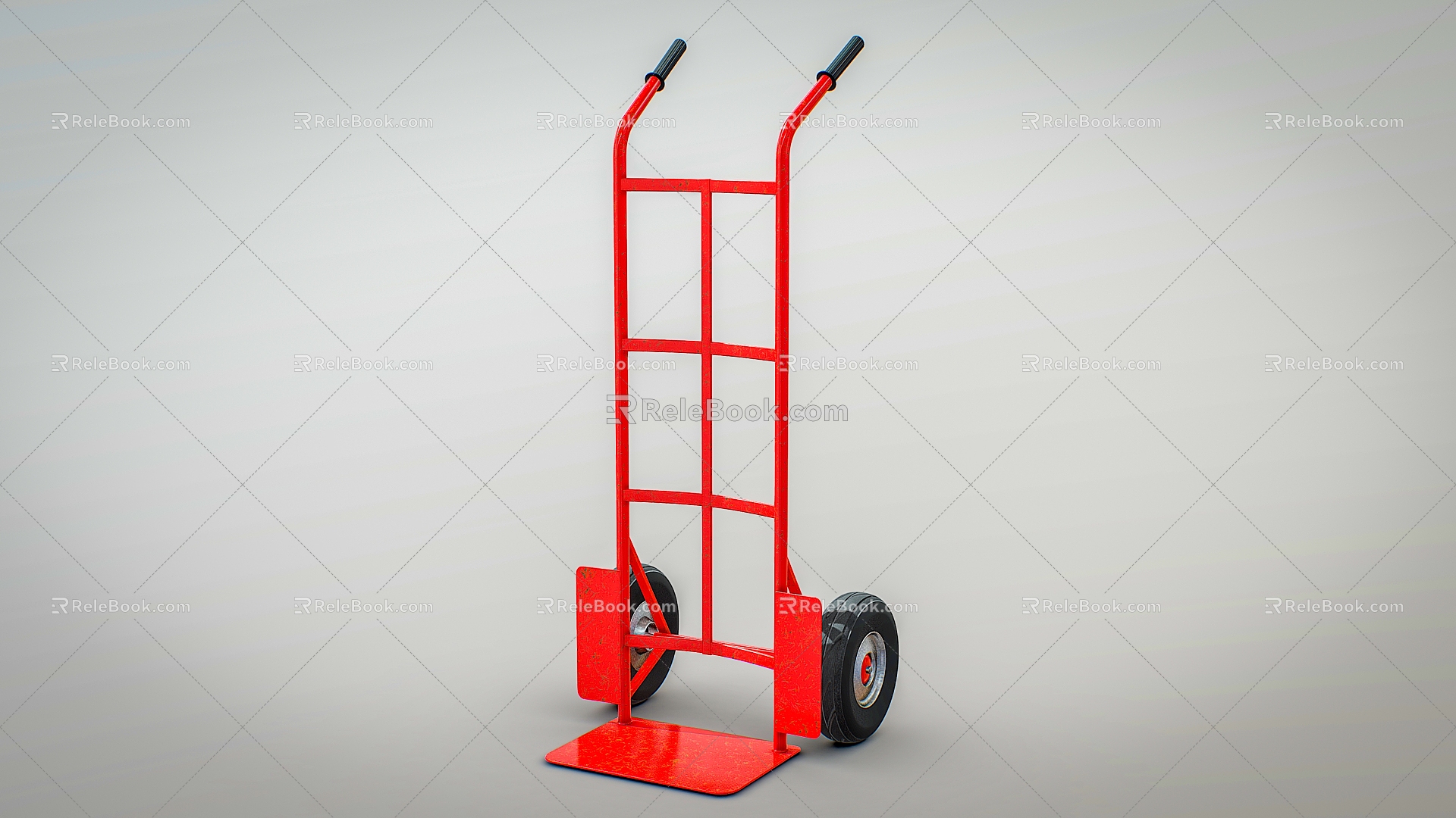 Modern Cart Express Cart 3d model