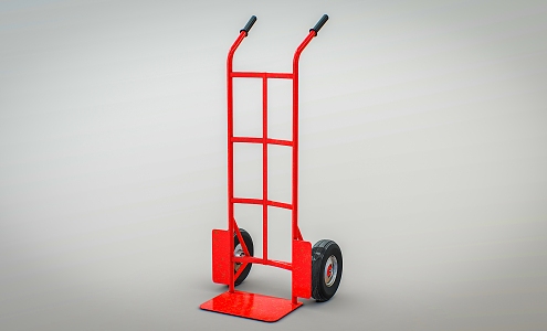 Modern Cart Express Cart 3d model