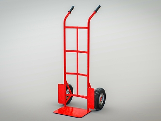 Modern Cart Express Cart 3d model