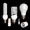 Modern light bulb 3d model