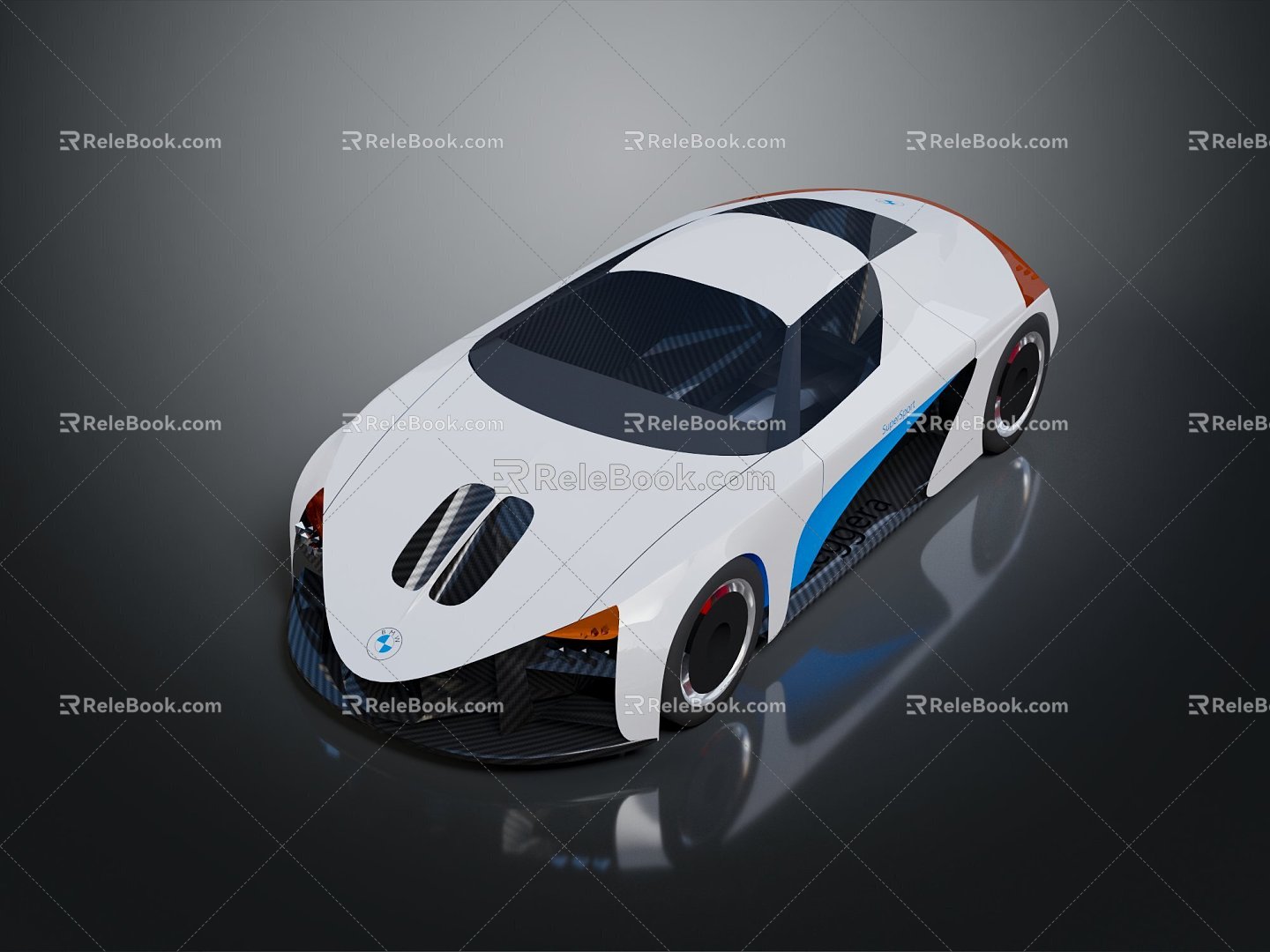 sports car sports car BMW sports car sports car model 3d model