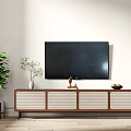 Quiet Ancient TV Cabinet 3d model
