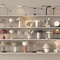 Modern Minimalist Table Lamp Reading Lamp Moon Lamp Rabbit Lamp Mushroom Lamp Art Table Lamp 3d model