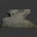 Handcrafted Wood And Stone Art Decor Piece With Natural Texture And Unique Shape