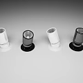 Modern Black And White Downlights And Spotlights For Home Interior Lighting