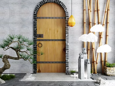 New Chinese Landscape Setches Garden Landscape Setches 3d model New Chinese Landscape Setches Garden Landscape Setches 3d model