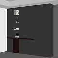 Modern Sleek Shoe Cabinet With Open Shelves And Functional Storage Design