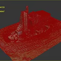 Modern factory building Large factory building Broken factory building Old factory building 3d model