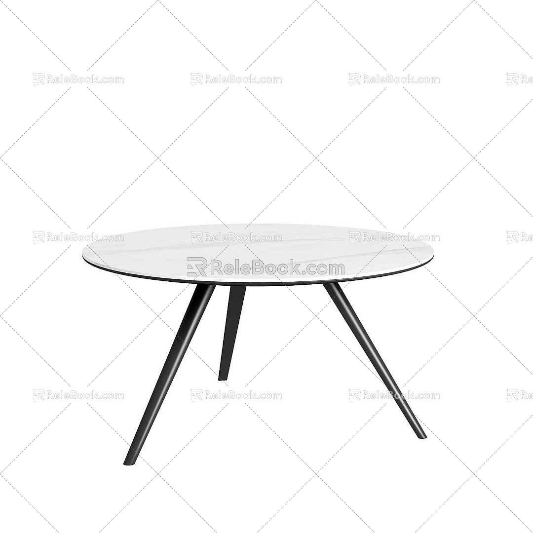 FLEXFORM coffee table side table 3d model