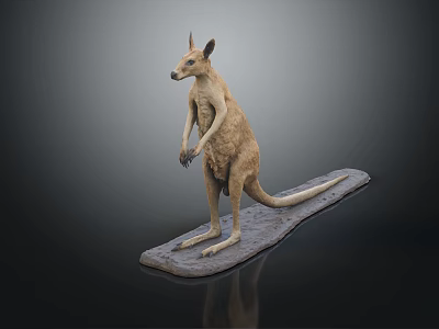 Modern kangaroo animal cartoon kangaroo 3d model Modern kangaroo animal cartoon kangaroo 3d model