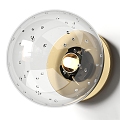 Modern Round Wall Lamp Collection 3d model