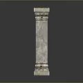 Columns Stone Columns Stone Columns Old Columns Roman Columns Roman Columns Classical Columns Greek Columns 3d model