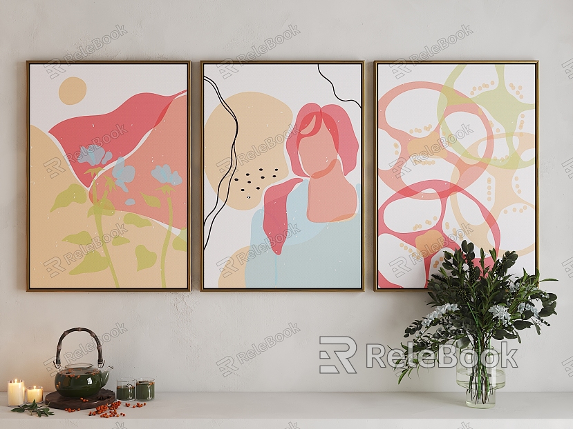 Modern Abstract Painting Abstract Art Hanging Painting model