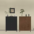 Modern Wood Grain Cabinet Ins Style Minimized Style Cabinet Entire Cabinet Sideboard Cabinet Balcony Cabinet Storage Cabinet Home Entrance Cabinet 3d model