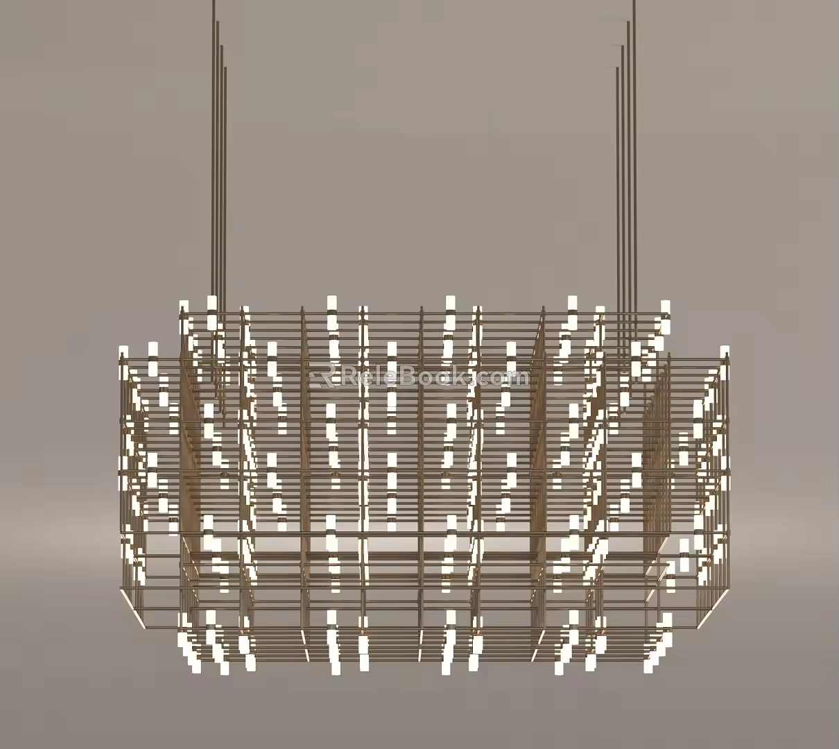 Chandelier Tooling Hall 3d model
