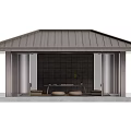 Pavilion Tea Table 3d model