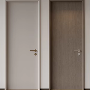 Room Door Single Door Bedroom Door Minimalist Door Invisible Door Wooden Door Kitchen Door Flat Door Top Door 3d model
