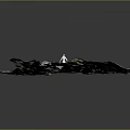 Realistic Wood and Stone Terrain Model With Natural Texture and Landscape Details