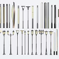Diverse Outdoor Lights with Street Lamps Pole Designs and Styles