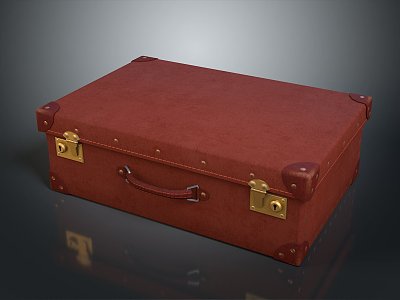 Boxes, Bags, Leather Boxes, Leather Boxes and Containers Realistic 3d model