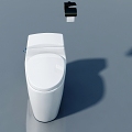 Intelligent toilet 3d model