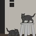 The Modern Cat 3d model