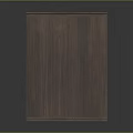 Rustic Solid Wood Table With Natural Grain And Sturdy Carved Legs