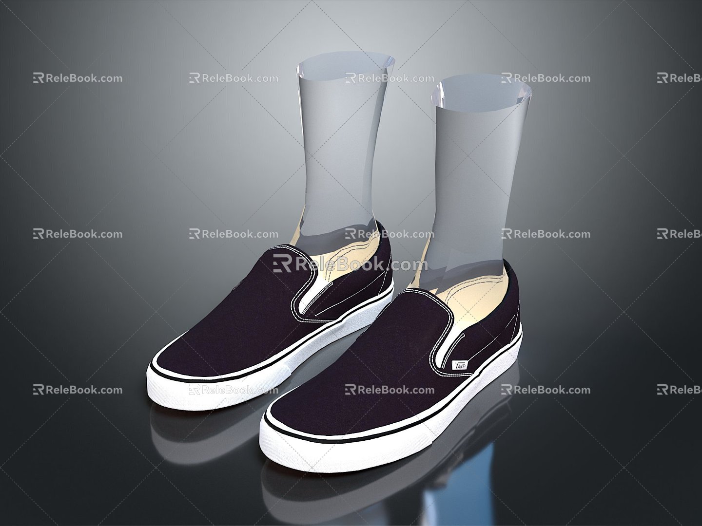 Cloth Shoes Flat Shoes Canvas Shoes Old Cloth Shoes Dad Shoes Casual Running Shoes Beans Loafers 3d model