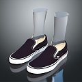 Cloth Shoes Flat Shoes Canvas Shoes Old Cloth Shoes Dad Shoes Casual Running Shoes Beans Loafers 3d model