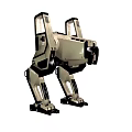 Advanced Armored Military Weapon Mechanical Dog With Four Legged Combat Design