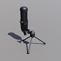 Microphone 3d model