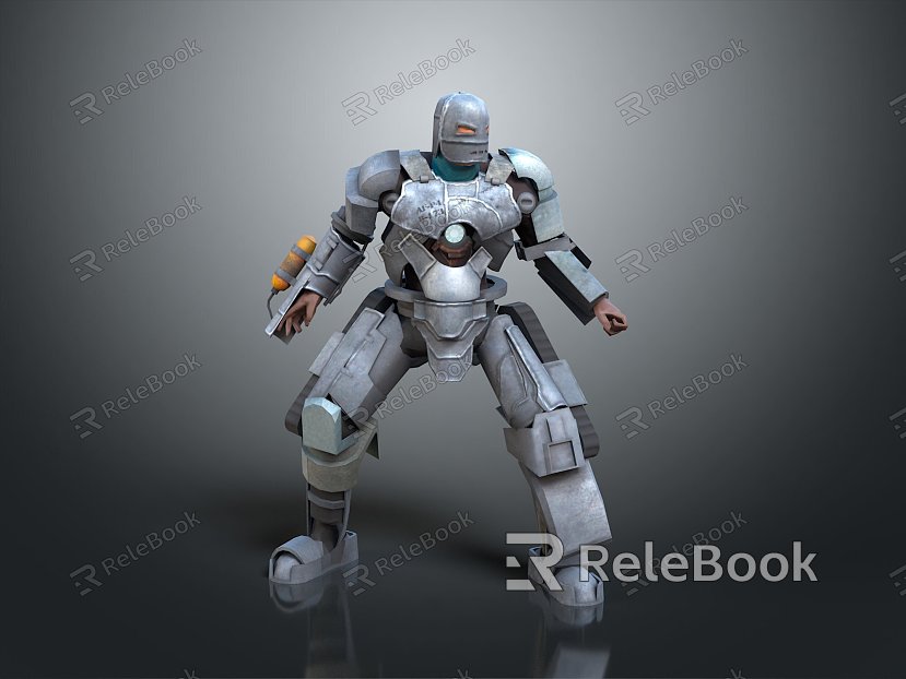 Robot Robot Assistant Small Robot Robot Butler Robot Butler Figure Game Figure model