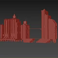 Modern High Rise Residential Buildings With Multiple Towers Balconies And Architectural Design