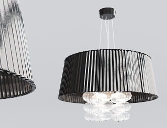 Modern Chandelier Paint Chandelier 3d model