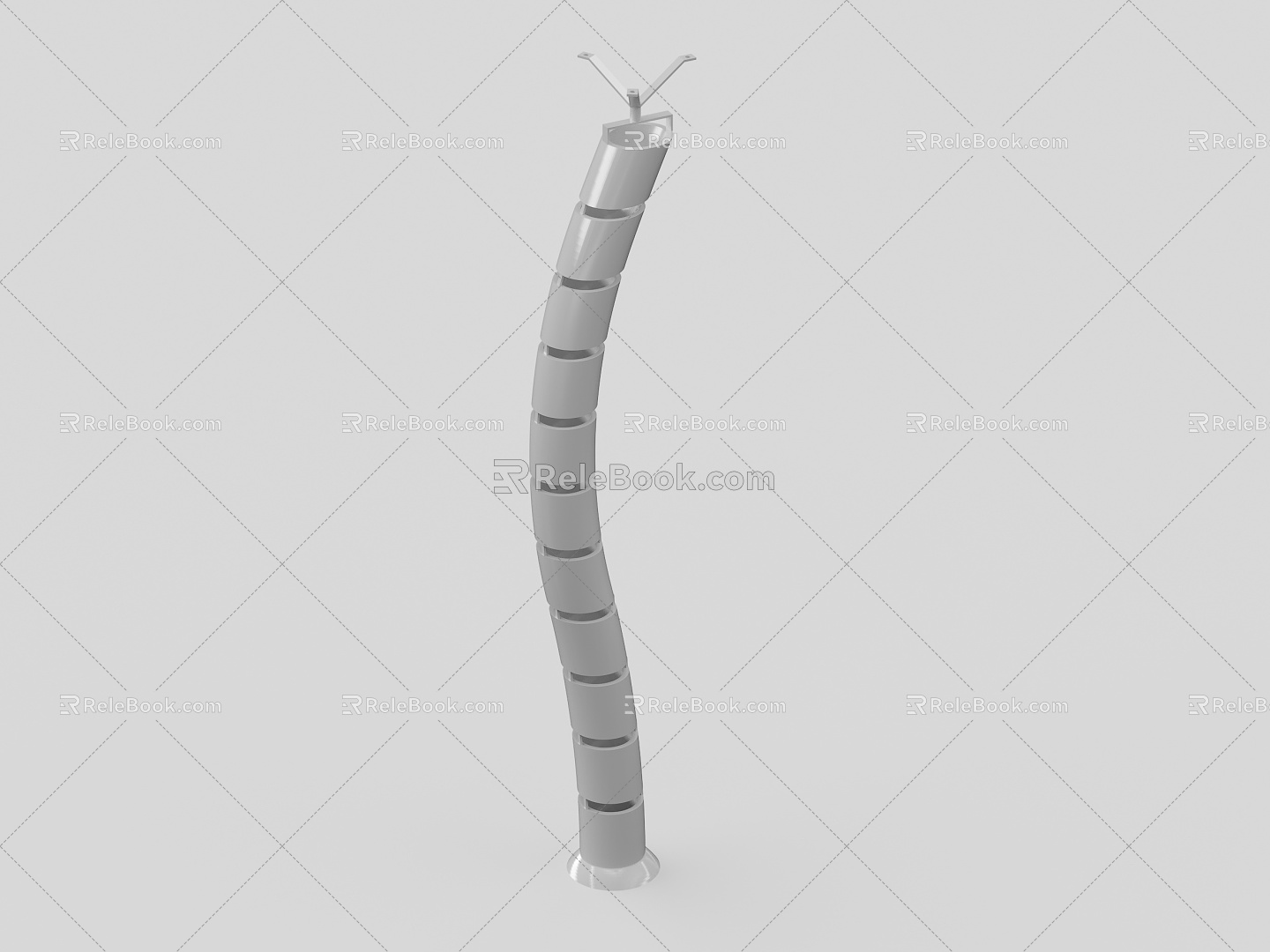 Modern upper line tube snake-shaped upper line tube model