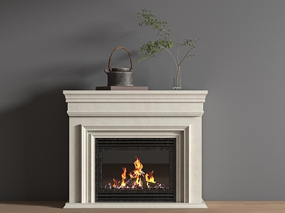 European Fireplace American Fireplace French Fireplace Components 3d model