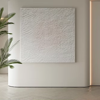 modern decorative painting 3d model