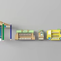 Showcase Shelf 3d model