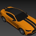 HD realistic car 3d model