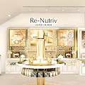 Re Nutriv Luxury Beauty Boutique with Elegant Interior and Product Displays