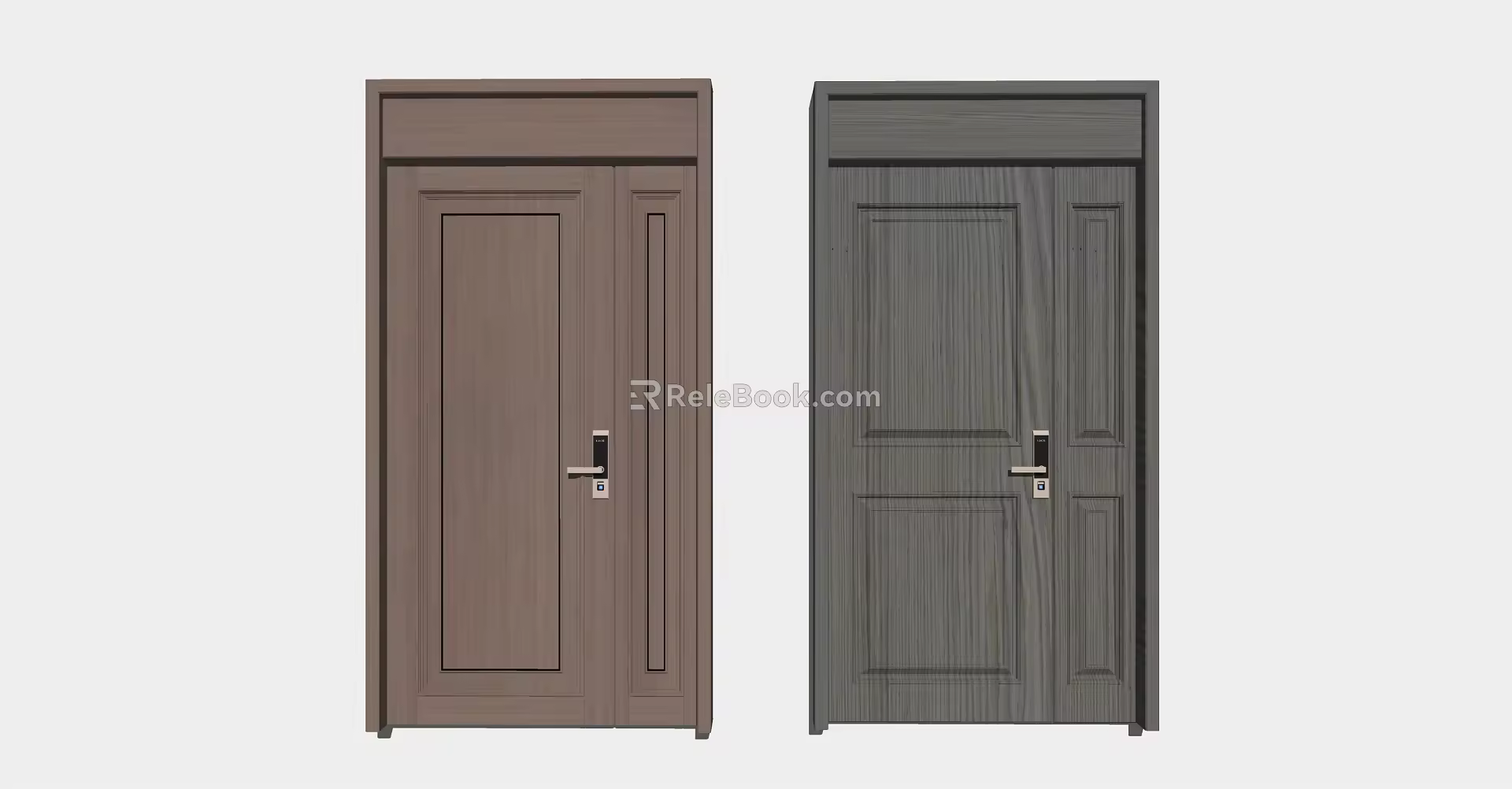 Single door SU model 3d model