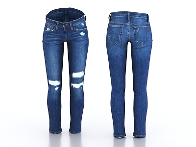 Jeans Pants 3d model