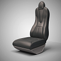 Hyundai car seat car interior seat 3d model