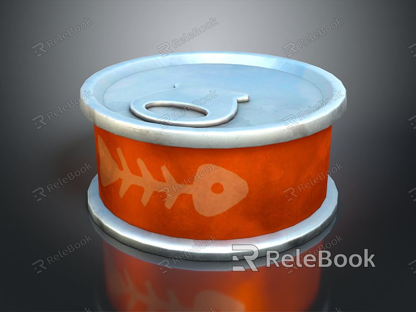 Modern Canned Cartoon Canned Animation Canned model