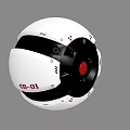 Monitoring head 3d model