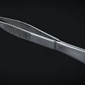 Surgical Medical Tweezers With Precision Grip And Stainless Steel Design