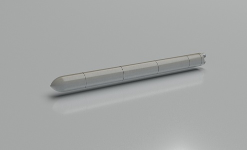 modern missile 3d model